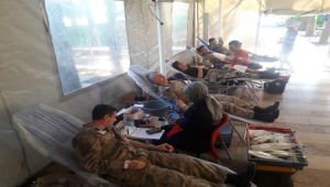 Adıyaman’da Mehmetçikten Kan Bağışı