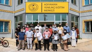 Adıyaman'da 'Mesleki Eğitimde 1000 Okul Projesi' ödülleri verildi