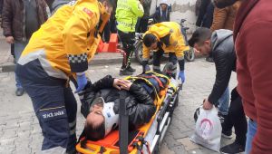 Adıyaman'da Minibüs İle Motosiklet Çarpıştı: 1 Yaralı