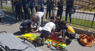 Adıyaman'da motosiklet kazası: 1 kişi yaralandı