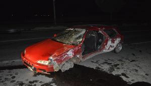 Adıyaman'da otomobil devrildi: 2 yaralı - Videolu Haber