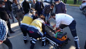Adıyaman’da otomobil ile motosiklet çarpıştı: 1 yaralı