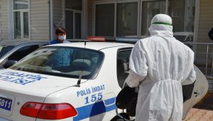 Adıyaman’da Polis Araçları Dezenfekte Edildi