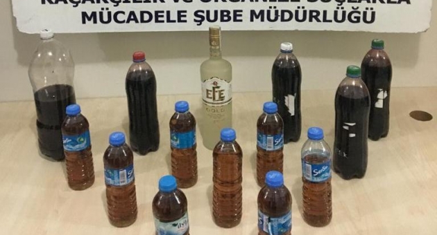 Adıyaman'da Sahte Alkol Operasyonu: 1 Gözaltı