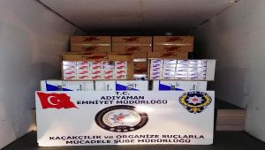 Adıyaman'da Sahte Bandrollü Makaron Operasyonu
