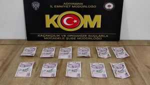 Adıyaman'da sahte para operasyonu: 1 gözaltı