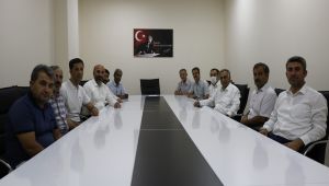 Adıyaman’da sendikalardan Gönen'e tebrik ziyareti