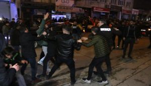 Adıyaman'da Taraftarlar Arasında Arbede