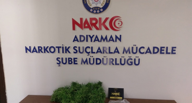 Adıyaman'da Uyuşturucu Operasyonu: 1 Gözaltı