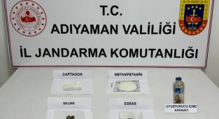 Adıyaman’da uyuşturucu operasyonu: 12 gözaltı