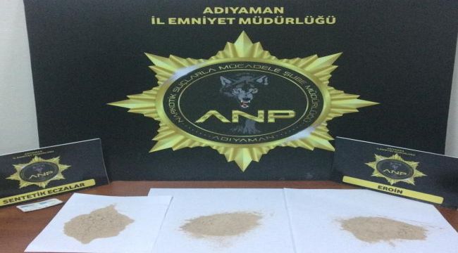Adıyaman'da Uyuşturucu Operasyonu : 3 Tutuklama