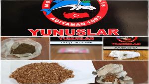 Adıyaman'da Uyuşturucu Opereasyonu : 7 Gözaltı