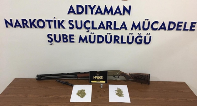Adıyaman'da Uyuşturucuya 1 Gözaltı