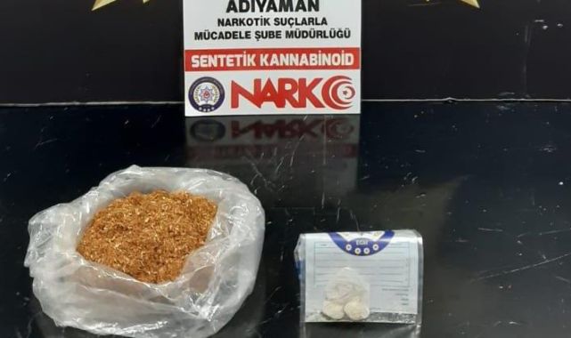 Adıyaman’da Uyuşturucuya 3 Gözaltı