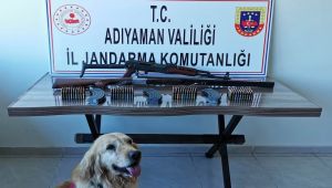 Adıyaman'da uzun namlulu silah ele geçirildi : 1 gözaltı