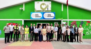 Adıyaman'da Vefa İlk ve Orta Okulu açıldı