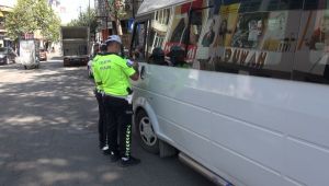 Adıyaman'da yolcu minibüsleri denetlendi