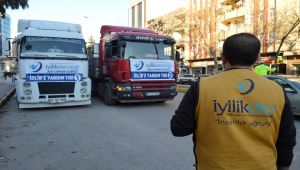 Adıyaman'dan İdlib'e 2 Tır Yardım - Videolu Haber