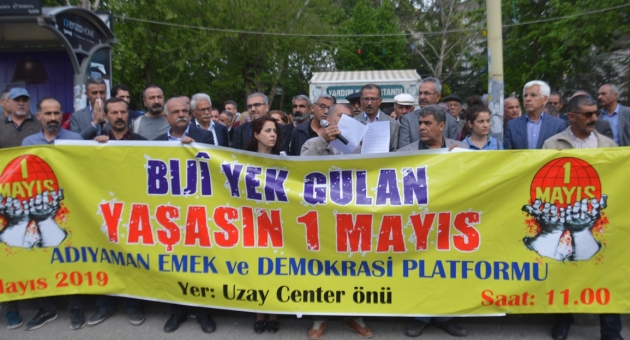 Adıyaman Emek Ve Demokrasi Platformu Üyelerinden 1 Mayıs Çağrısı - Videolu Haber
