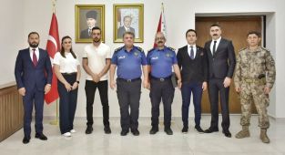 Adıyaman Emniyet Müdürlüğü’nden veda ve teşekkür töreni