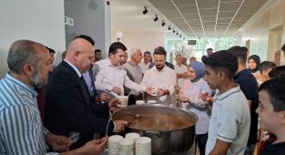 Adıyaman İl Halk Kütüphanesi'nde keyifli aşure etkinliği