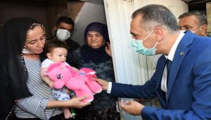 Adıyaman il protokolünden şehit ailelerine bayram ziyareti
