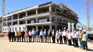 Adıyaman Kadın Doğum Hastanesi inşaatı hızla yükseliyor