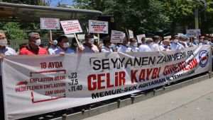 Adıyaman Memur-Sen üyelerinden seyyanen zam talebi - Videolu Haber