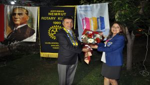 Adıyaman Nemrut Rotary Kulübünde görev değişikliği