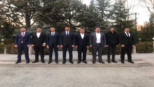 Adıyaman Ülkü Ocakları Teşkilatı'ndan Genel Başkan Yiğit'e ziyaret