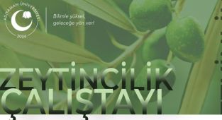 Adıyaman Üniversitesi'nden 'Zeytincilik Çalıştayı'