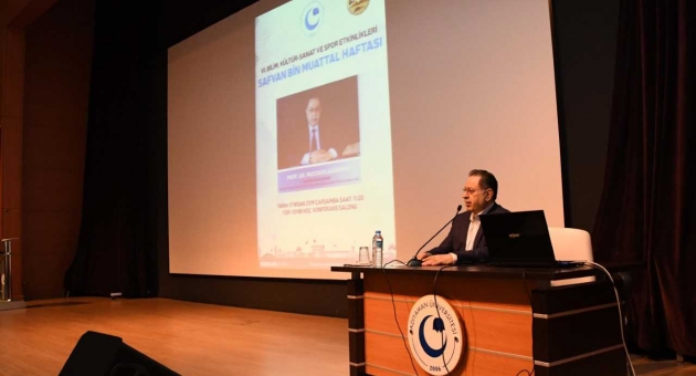 Adıyaman Üniversitesinde "Peygamber Efendimiz ve Sahabeler" Söyleşisi