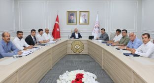 Adıyaman Valiliği İl Özel İdaresi değerlendirme Toplantısı gerçekleştirildi