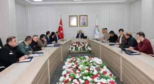 Adıyaman Valiliği'nde sahadaki son durum değerlendirildi