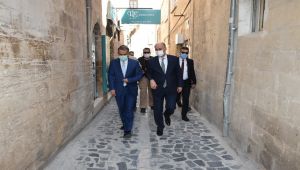 Adıyaman Valisi Çuhadar Şanlıurfa Valisi Erin'i ziyaret etti