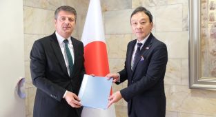 Adıyaman ve Japonya arasında işbirliği: Tutdere Büyükelçi Takahiko ile görüştü