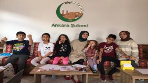 Adıyamanlılar Vakfı Ankara Şubesi 'Çocuk Oyun Atölyeleri' Projesi Başlattı
