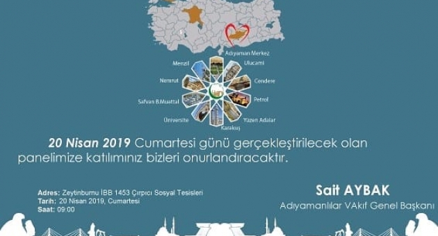 Adıyamanlılar Vakfı’ndan “Gönül Şehri Adıyaman” Paneli