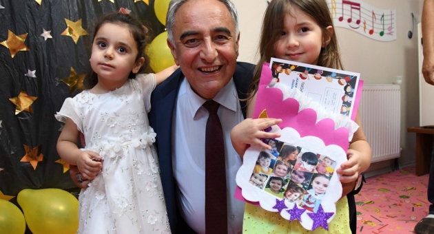 ADYÜ Kreş’teki Minik Öğrencilerin Karne Heyecanı