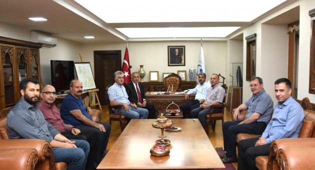 AESOB Başkanı Duranay’dan Prof. Dr. Turgut’a Hayırlı Olsun Ziyareti