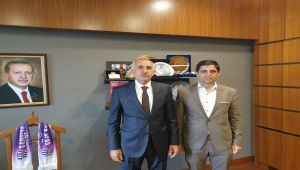 AGAD Başkanı Aslan’dan Milletvekili Taş’a ziyaret