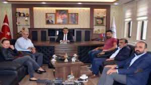 AGC Başkanı Dişkaya’dan Başkan Emre’ye Ziyaret