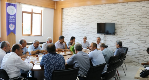 Ahmet Alagöz, İlkokul Müdürleriyle Bir Araya Geldi