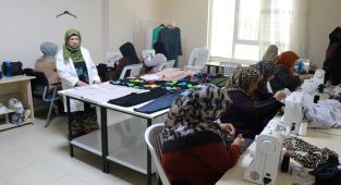 Ahmet Yesevi Milletevi üreten kadınların adresi oldu