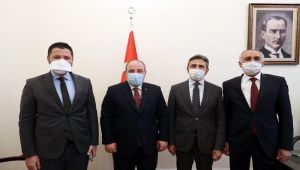 AK Parti Adıyaman Milletvekillerinden Bakan Varank'a ziyaret