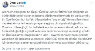 AK Parti'den Özel'e sert tepki: 'Bu bir siyasi saldırganlıktır'
