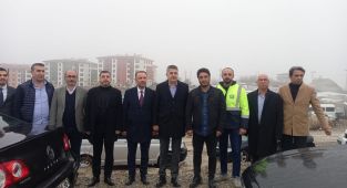 AK Parti heyeti yatırımları yerinde inceledi