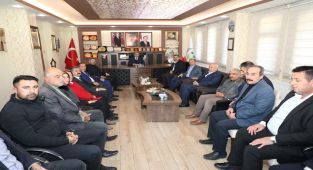 AK Parti heyetinden Emre'ye ziyaret