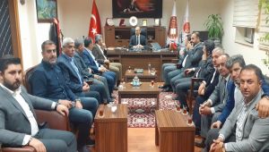 AK Parti Heyetinden, Kahta Cumhuriyet Başsavcısı Öner'e Ziyaret
