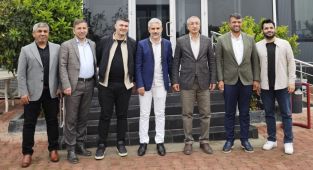 AK Parti İlçe Başkanı Gaffar Çelebi’den Kahta OSB’ye ziyaret